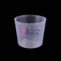 Cana/ pahar din plastic gradat GCP03 de 50 ml, Transparent 
